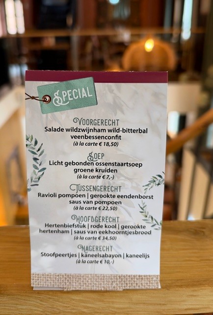 Specialiteiten wildseizoen